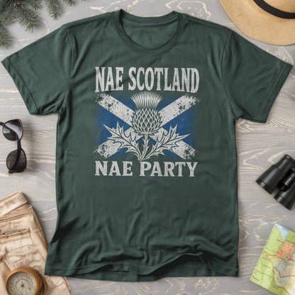 Nae Scotland Vintage Flag T-Shirt