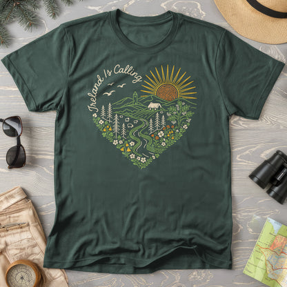 Ireland is Calling Heart T-Shirt