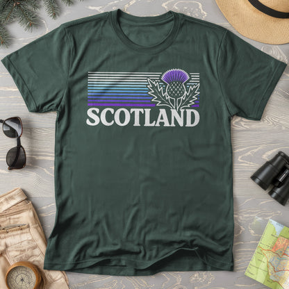 Scotland Retro Thistle T-Shirt