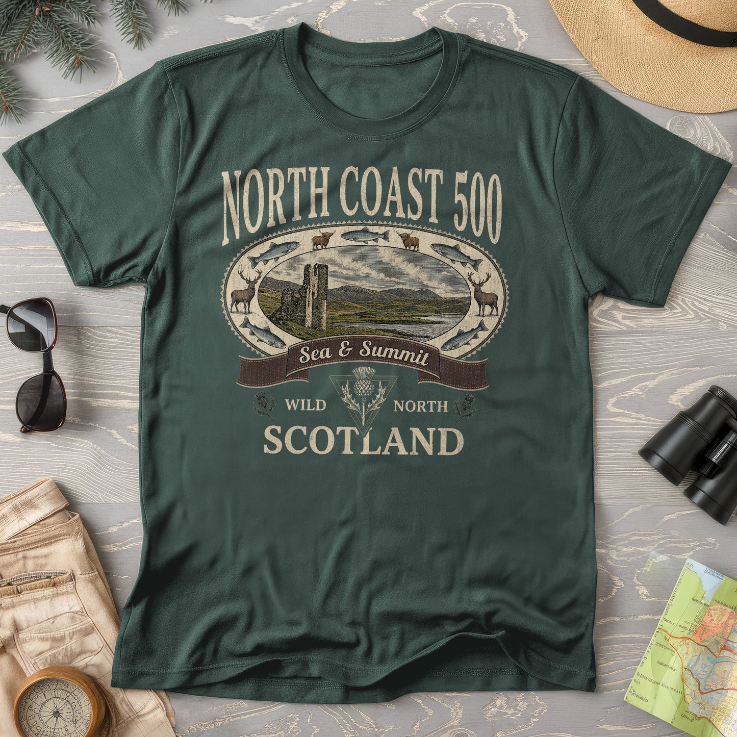 North Coast 500 Heritage T-Shirt