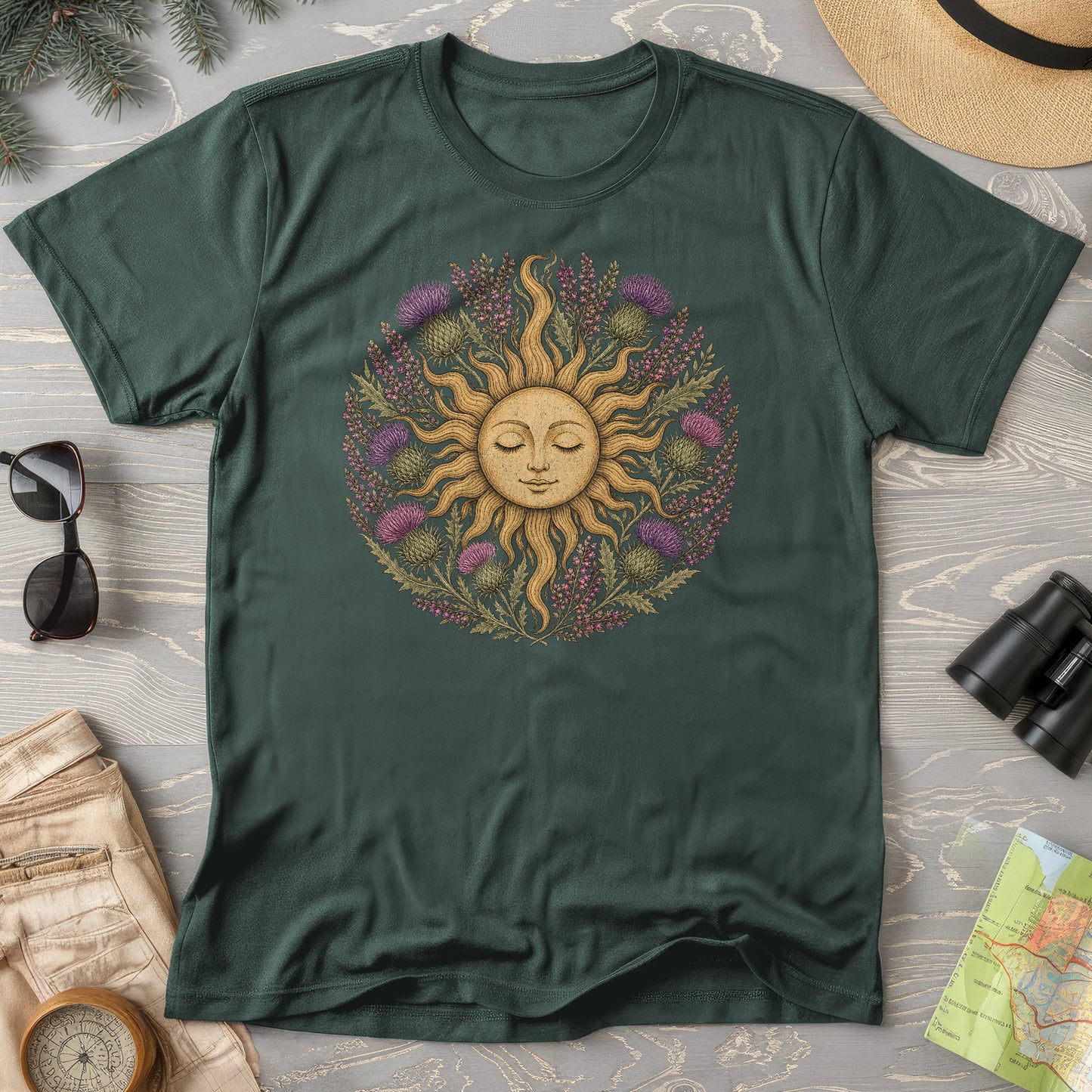 Thistle Celestial Sun T-Shirt