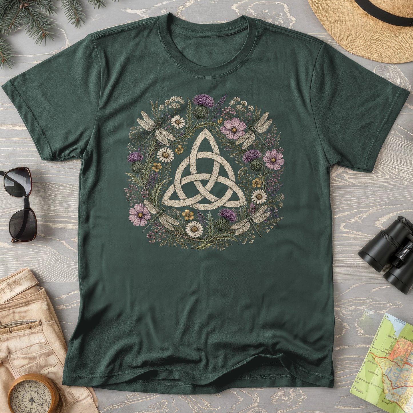 Trinity Knot Wreath T-Shirt
