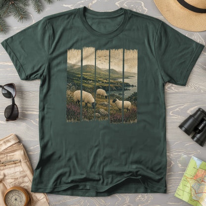 Ireland Sheep Panels T-Shirt