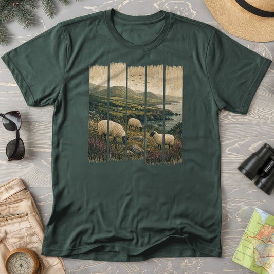 Ireland Sheep Panels T-Shirt