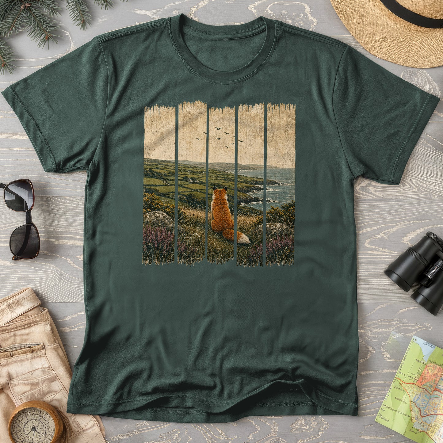 Ireland Fox Panels T-Shirt