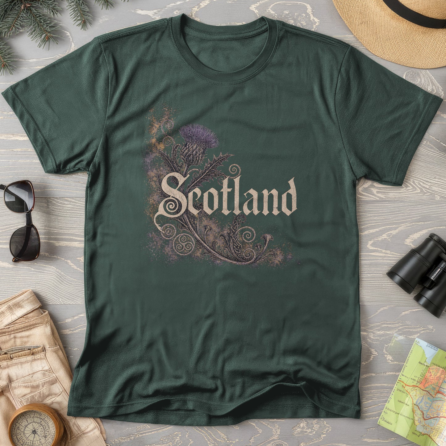 Scotland Ancient Symbols T-Shirt