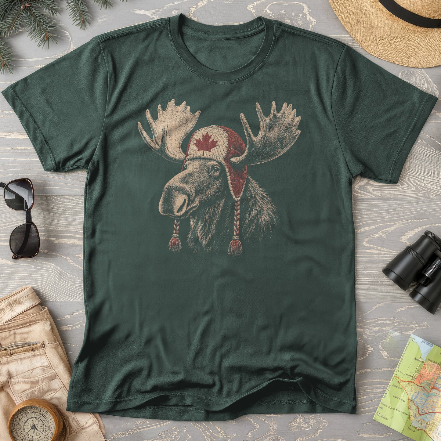 Canada Moose Cap T-Shirt