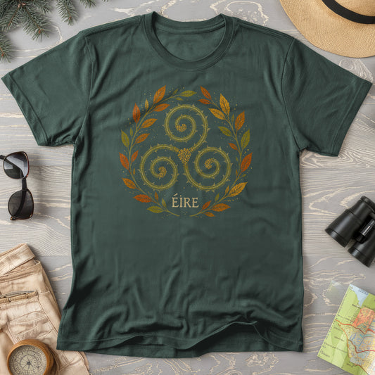 Éire Autumn Spiral T-Shirt