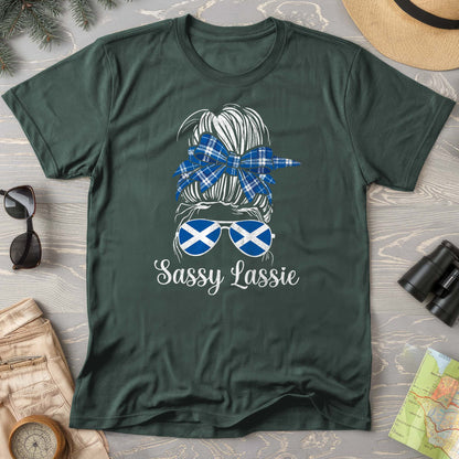 Scottish Sassy Lassy T-shirt