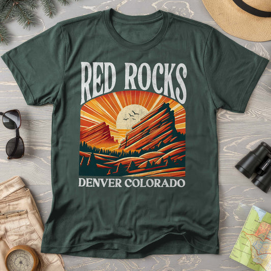 Red Rocks Colorado "Big and Bold" T-Shirt