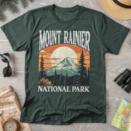 Mount Rainier National Park Shirt "Big and Bold" Comfort Colors T-Shirt