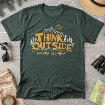 "Think Outside" Comfort Colors T-Shirt