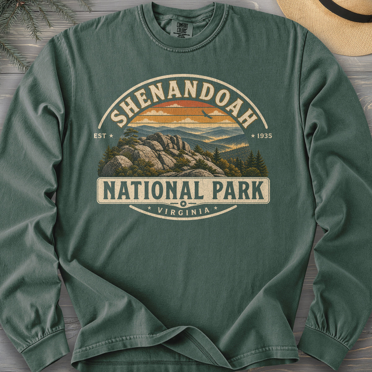 Shenandoah Medallion Long Sleeve Shirt