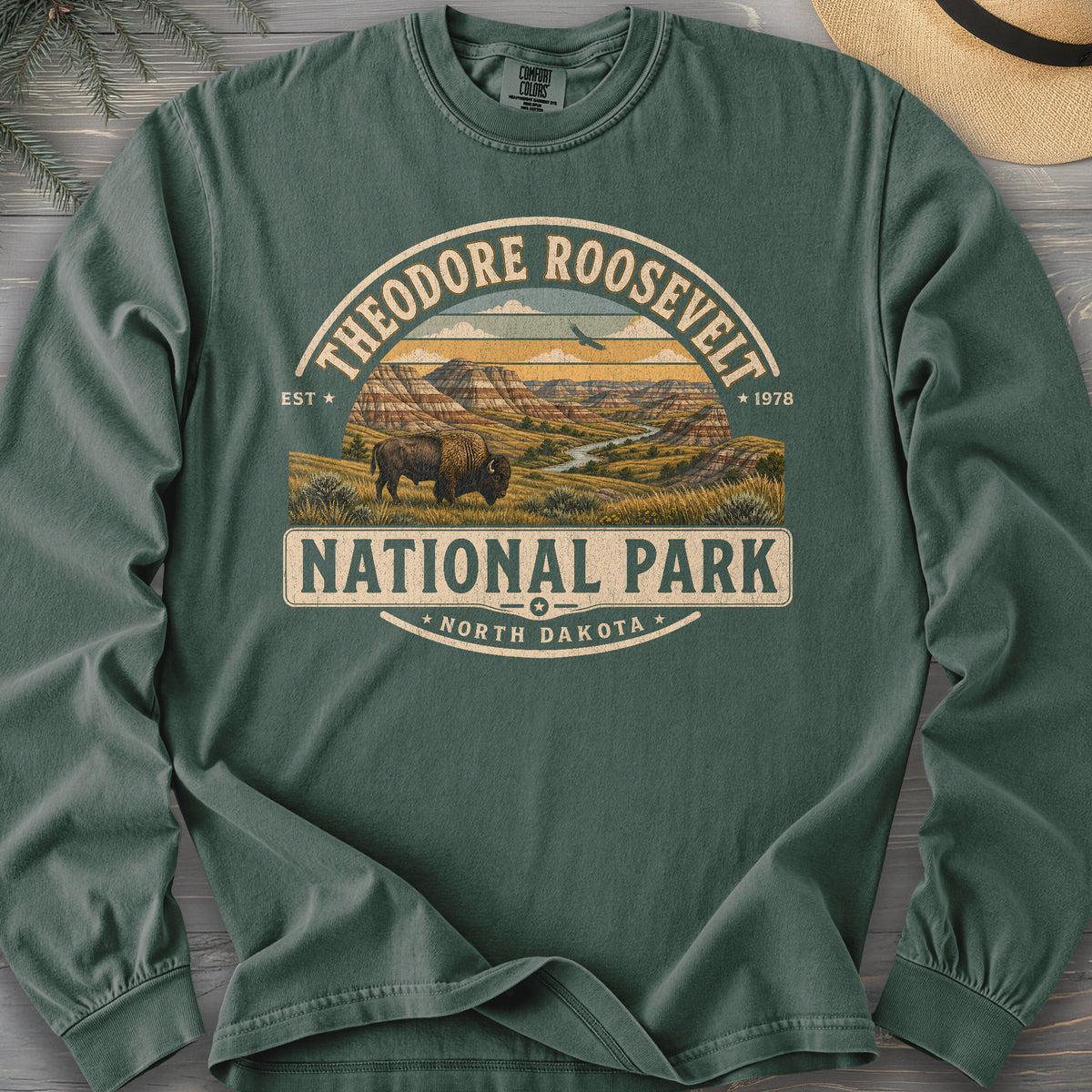 Theodore Roosevelt Medallion Long Sleeve Shirt