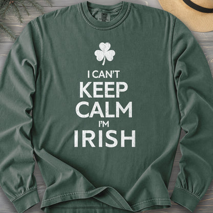 Keep Calm Irish Long Sleeve Shirt