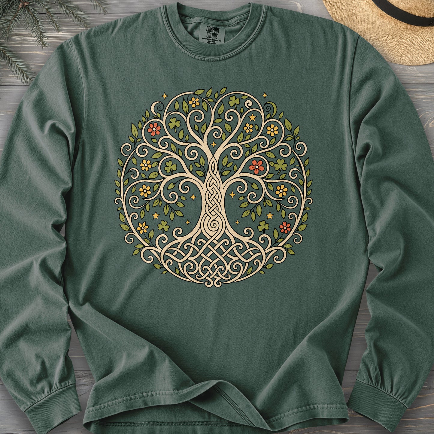 Celtic Tree of Life Long Sleeve Shirt