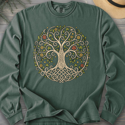 Celtic Tree of Life Long Sleeve Shirt