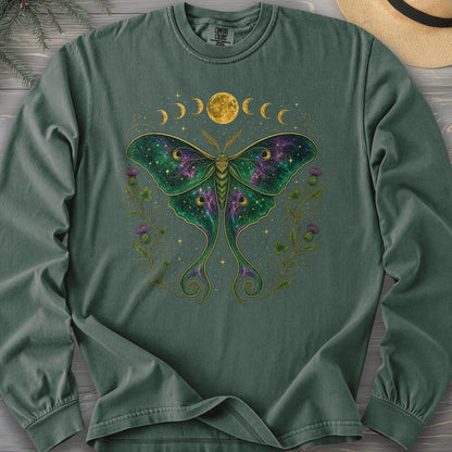 Celestial Moth Long Sleeve Shirt