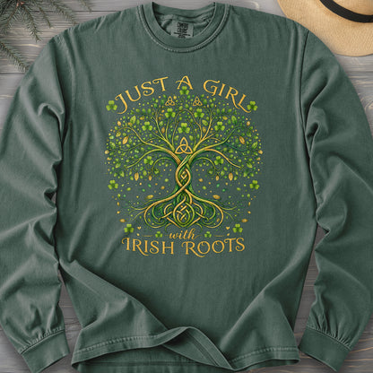 Irish Roots Girl Long Sleeve Shirt