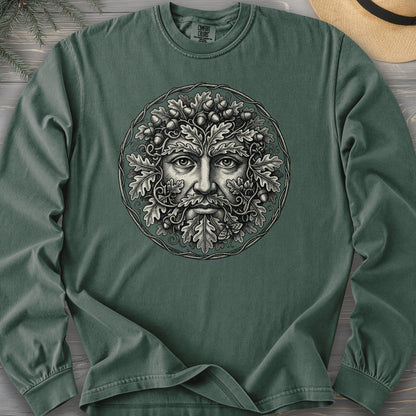 Green Man Long Sleeve Shirt