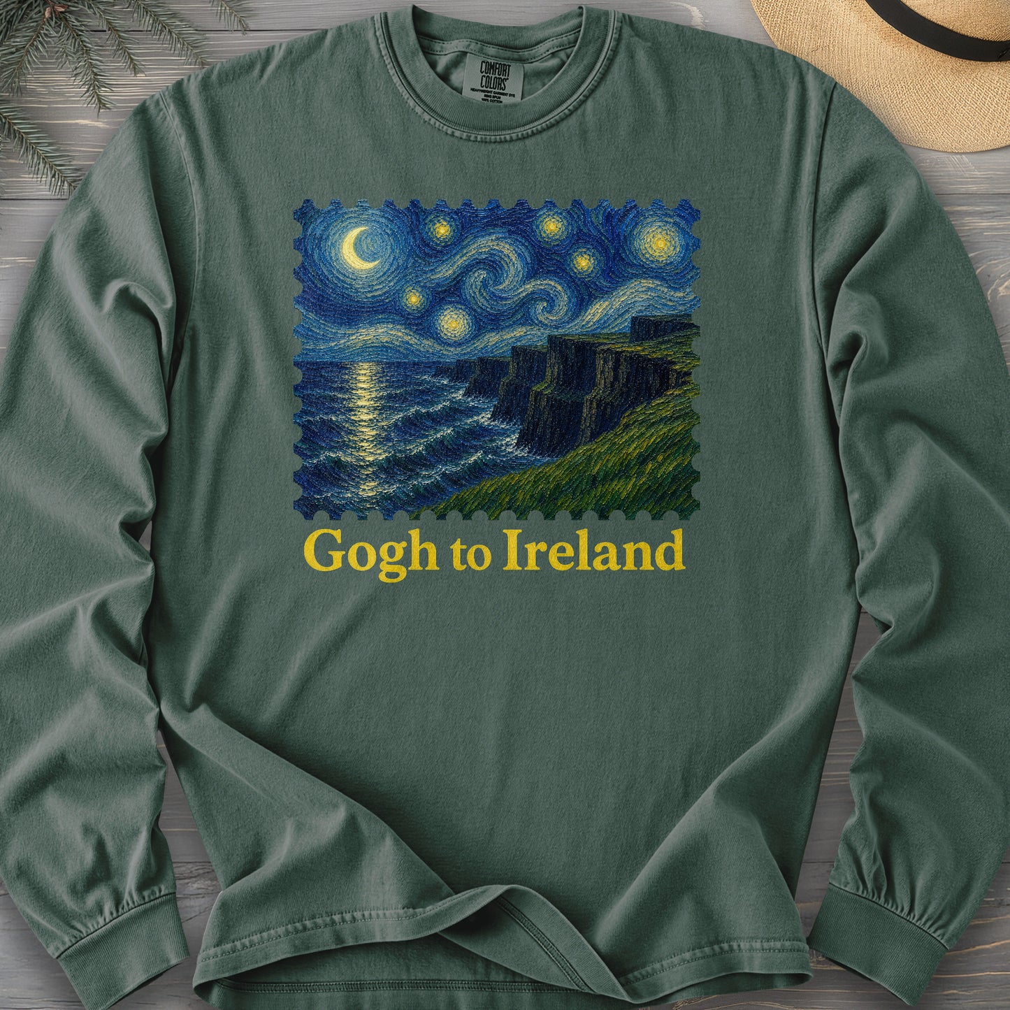 Gogh To Ireland Long Sleeve Shirt