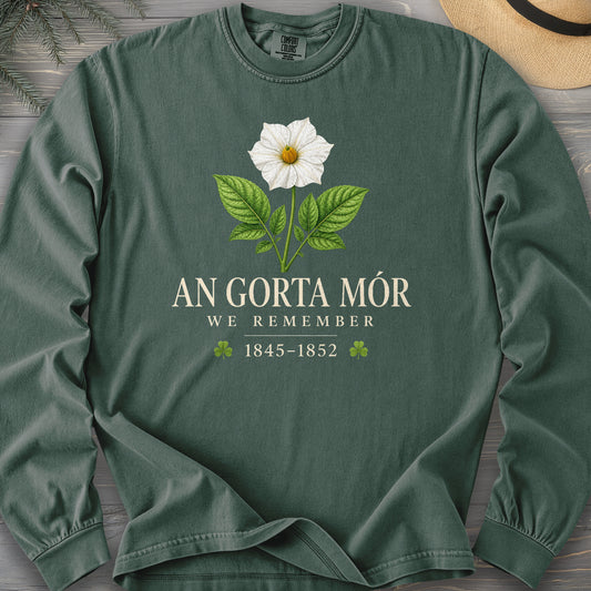 An Gorta Mór Long Sleeve Shirt