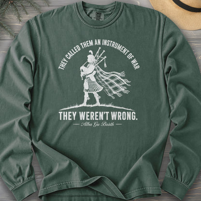 Instrument of War Long Sleeve Shirt