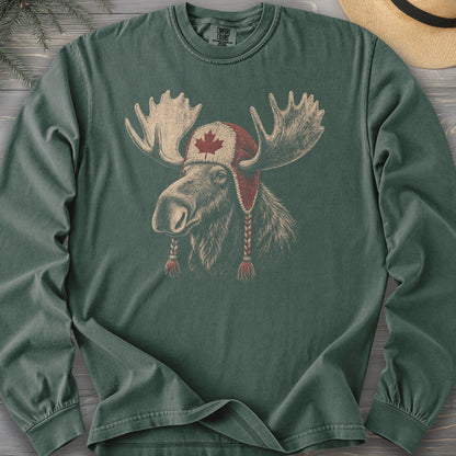 Canada Moose Cap Long Sleeve Shirt