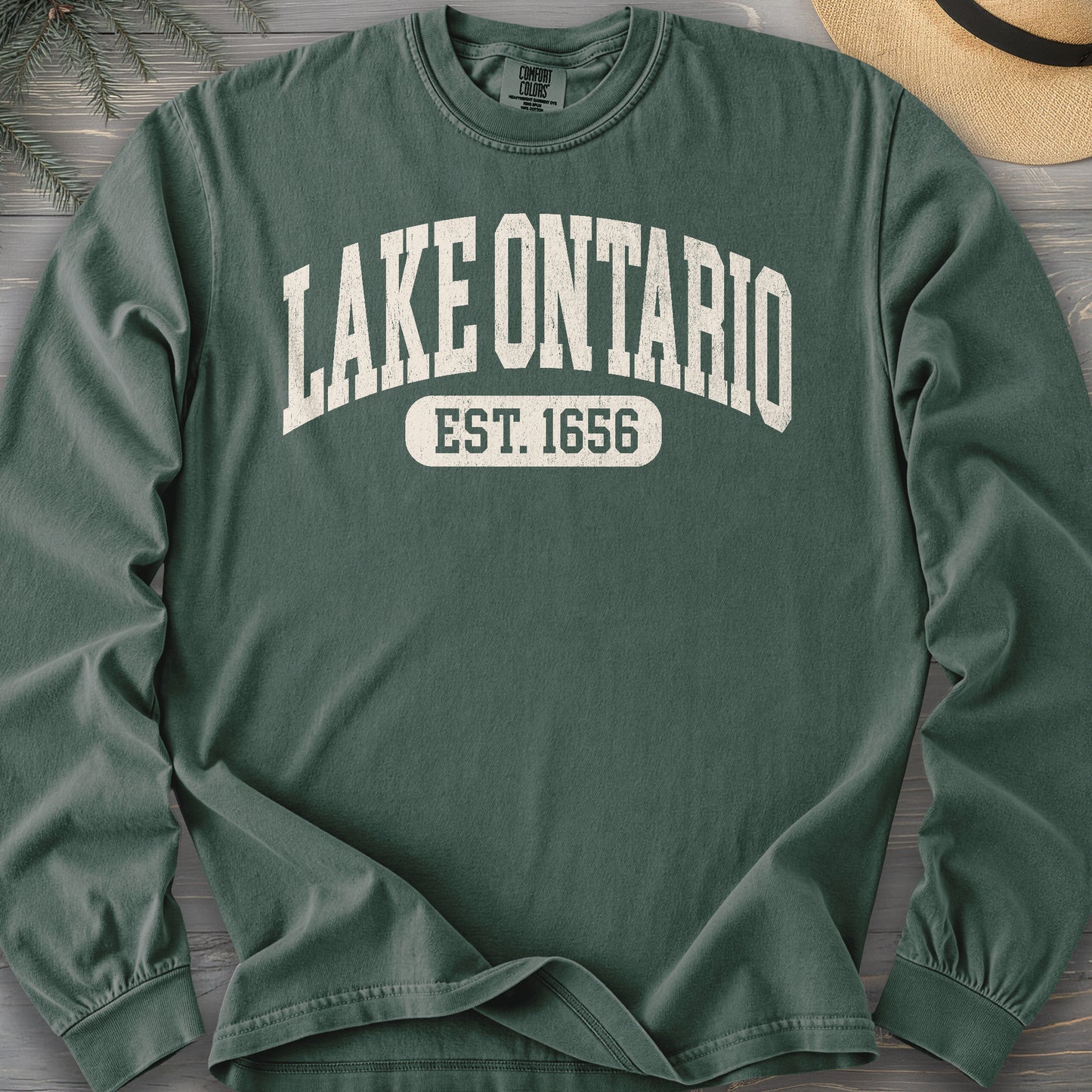 Lake Ontario Varsity Long Sleeve Shirt