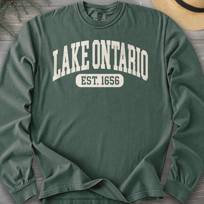 Lake Ontario Varsity Long Sleeve Shirt
