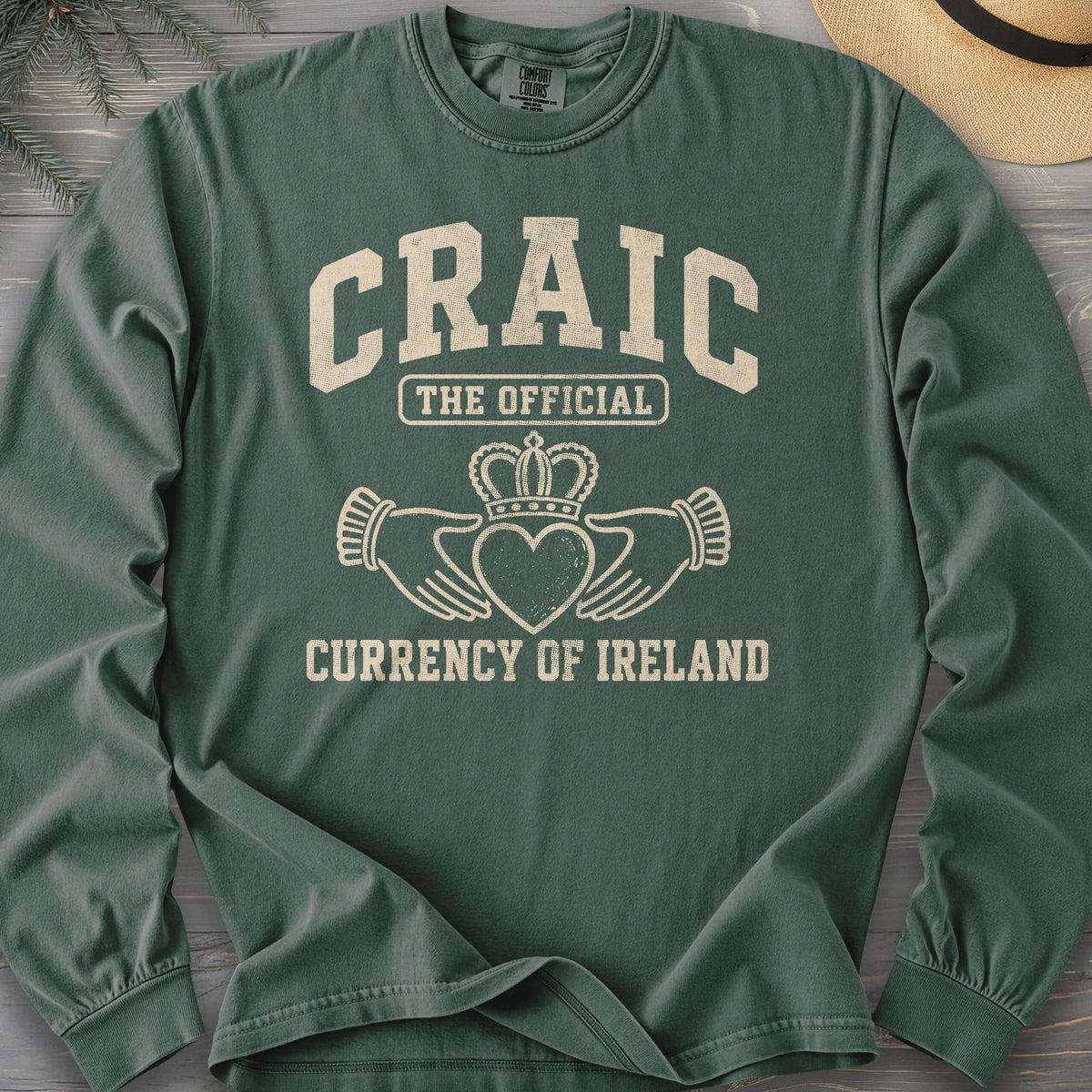 Craic Currency Comfort Colors 6014 Long Sleeve