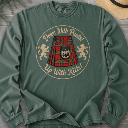Up With Kilts Comfort Colors 6014 Long Sleeve