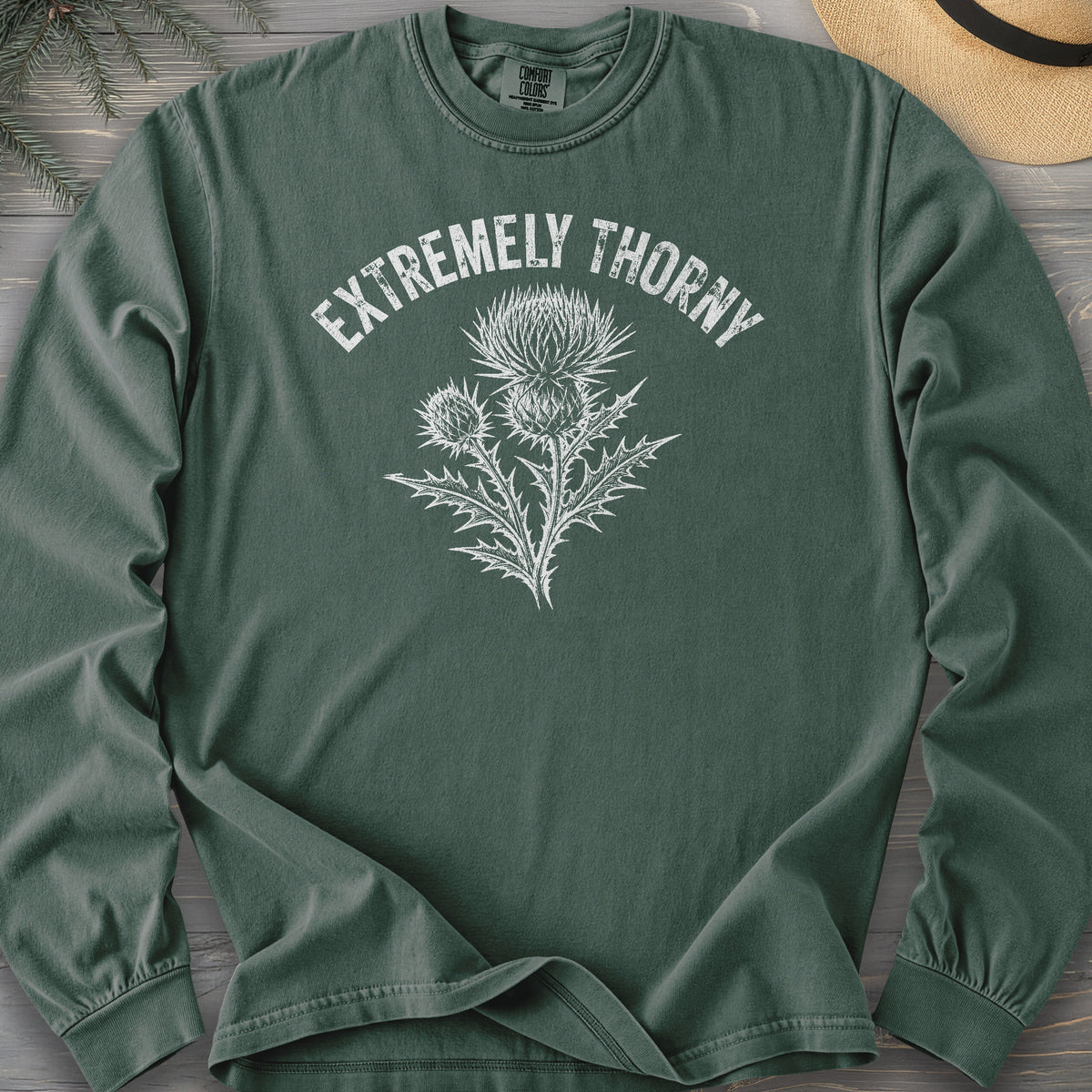 Extremely Thorny Comfort Colors 6014 Long Sleeve