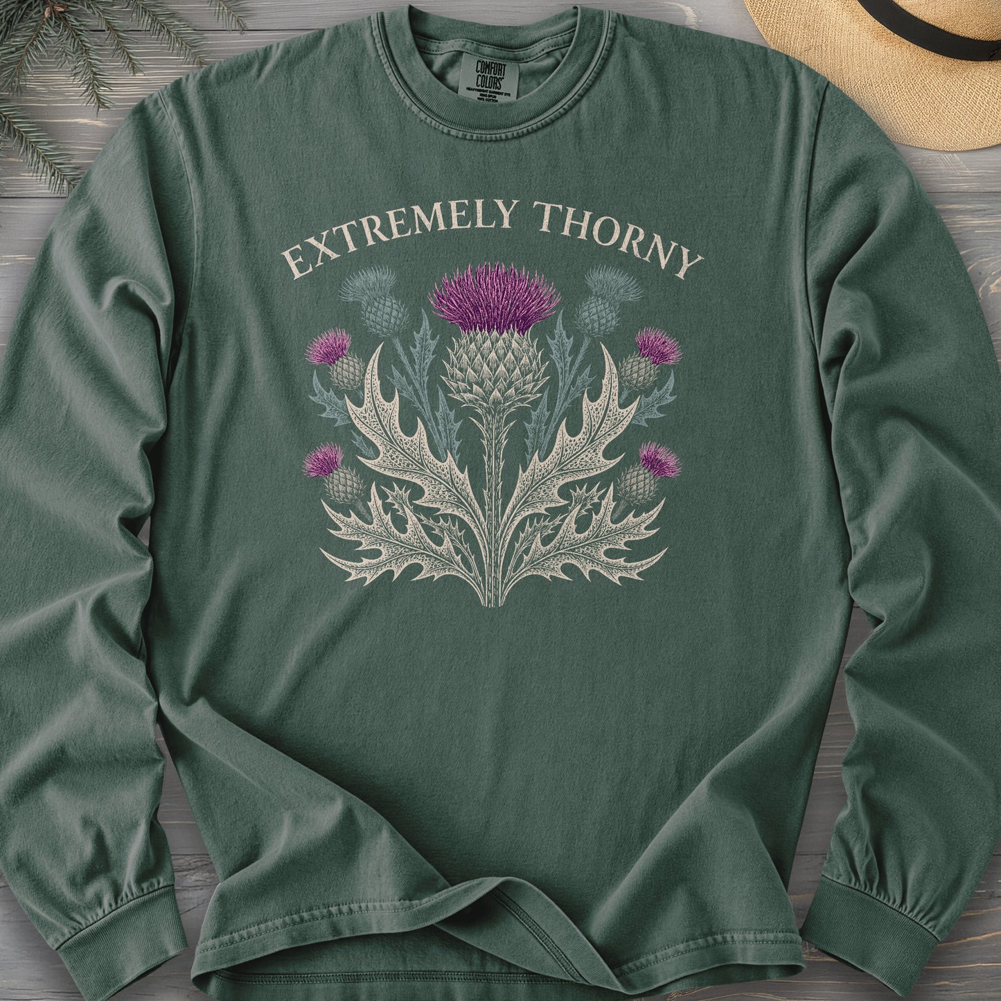 Extremely Thorny Comfort Colors 6014 Long Sleeve