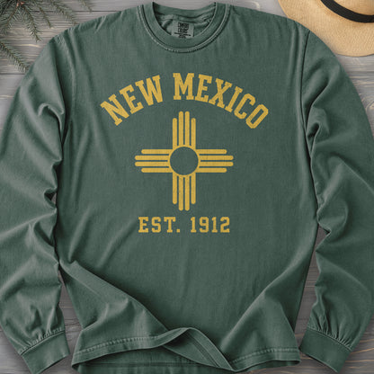 New Mexico Flag Comfort Colors 6014 Long Sleeve