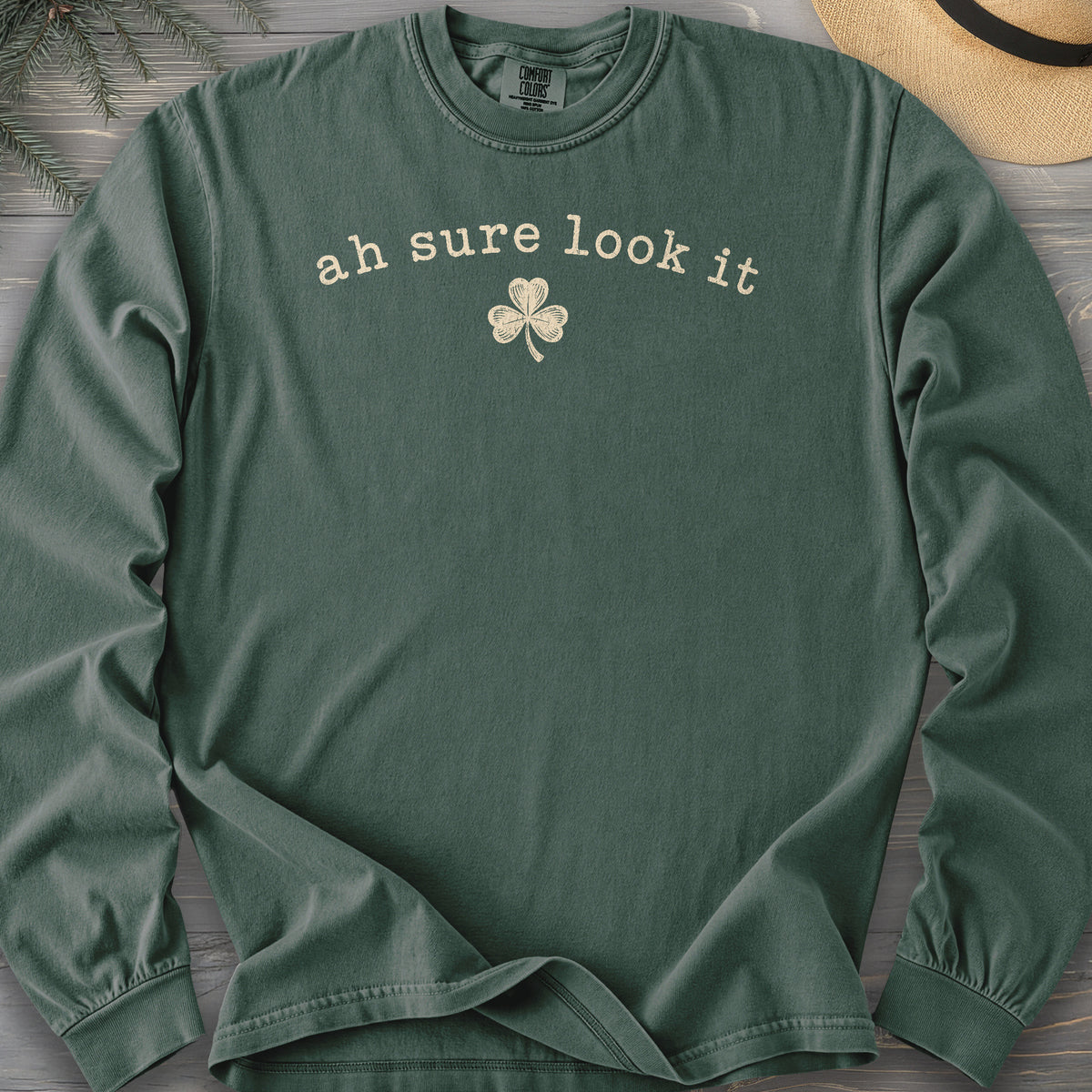 Ah Sure Look It Comfort Colors 6014 Long Sleeve