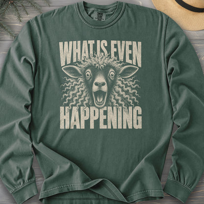 Sheep Happening Comfort Colors 6014 Long Sleeve