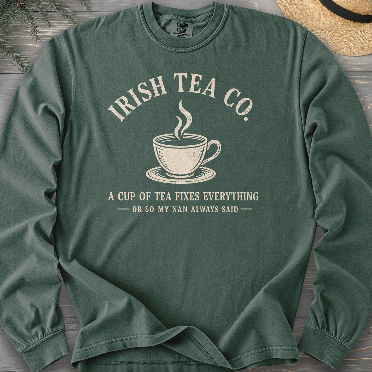 Irish Tea Company Comfort Colors 6014 Long Sleeve