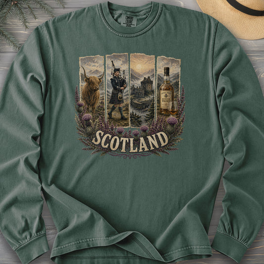 Scotland Panels Long Sleeve Shirt