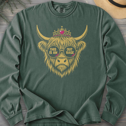 Outrage Coo Comfort Colors 6014 Long Sleeve