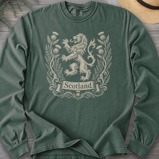 Scotland Lion Crest Long Sleeve Shirt