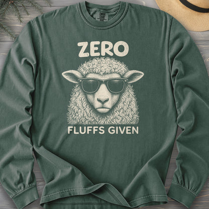 Zero Fluffs Given Long Sleeve Shirt