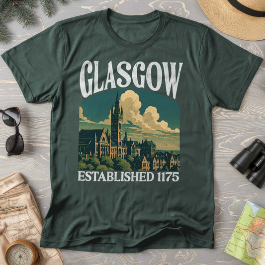 Glasgow Scotland "Big and Bold" Comfort Colors T-Shirt