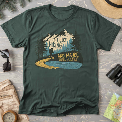 I Like Hiking and Maybe 3 People Comfort Colors T-Shirt