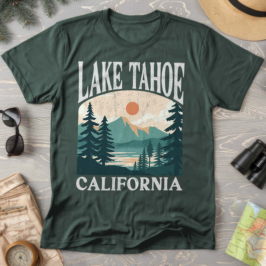 Lake Tahoe California "Big and Bold" Comfort Colors Shirt