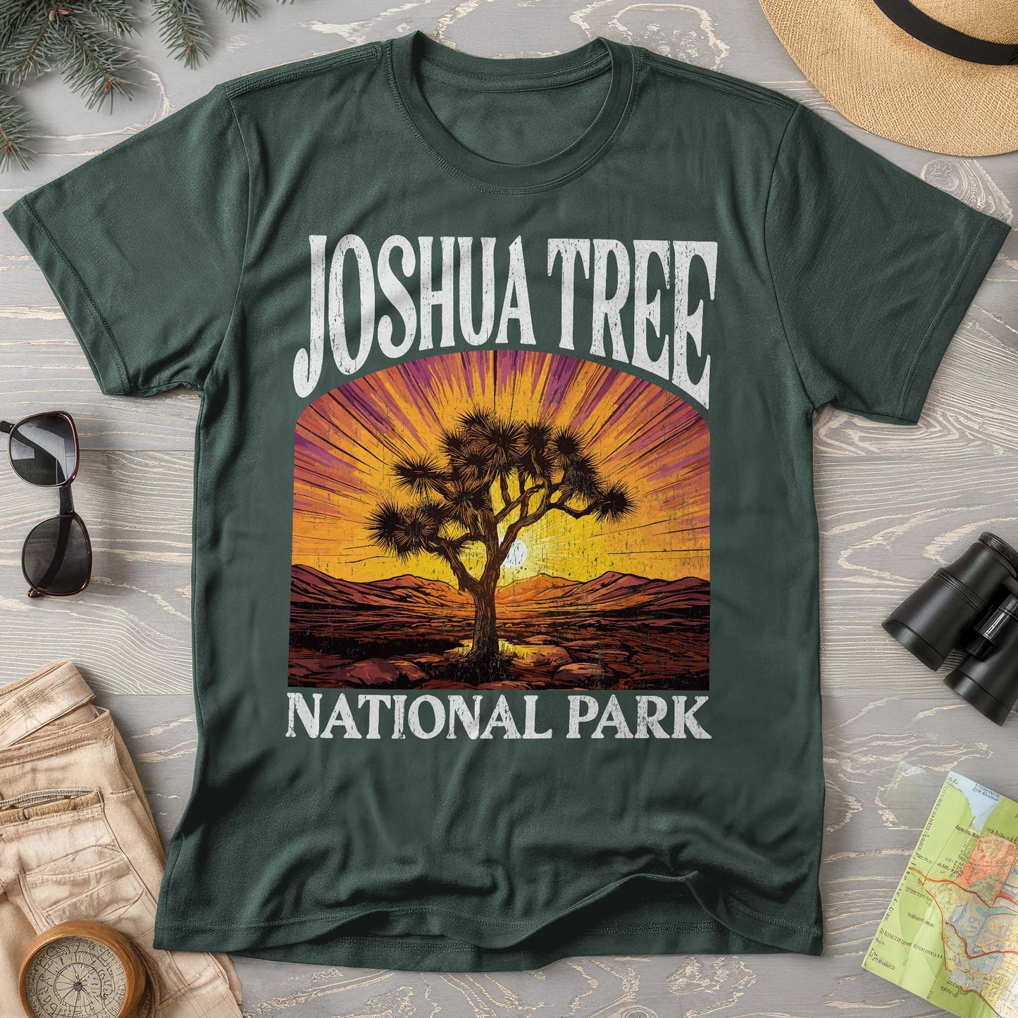 Joshua Tree National Park "Big and Bold" Comfort Colors T-Shirt