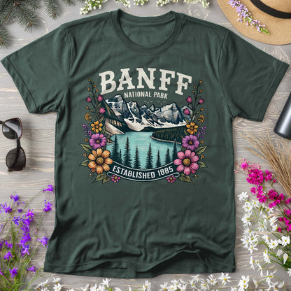 Banff National Park "Wildflower" Comfort Colors T-Shirt