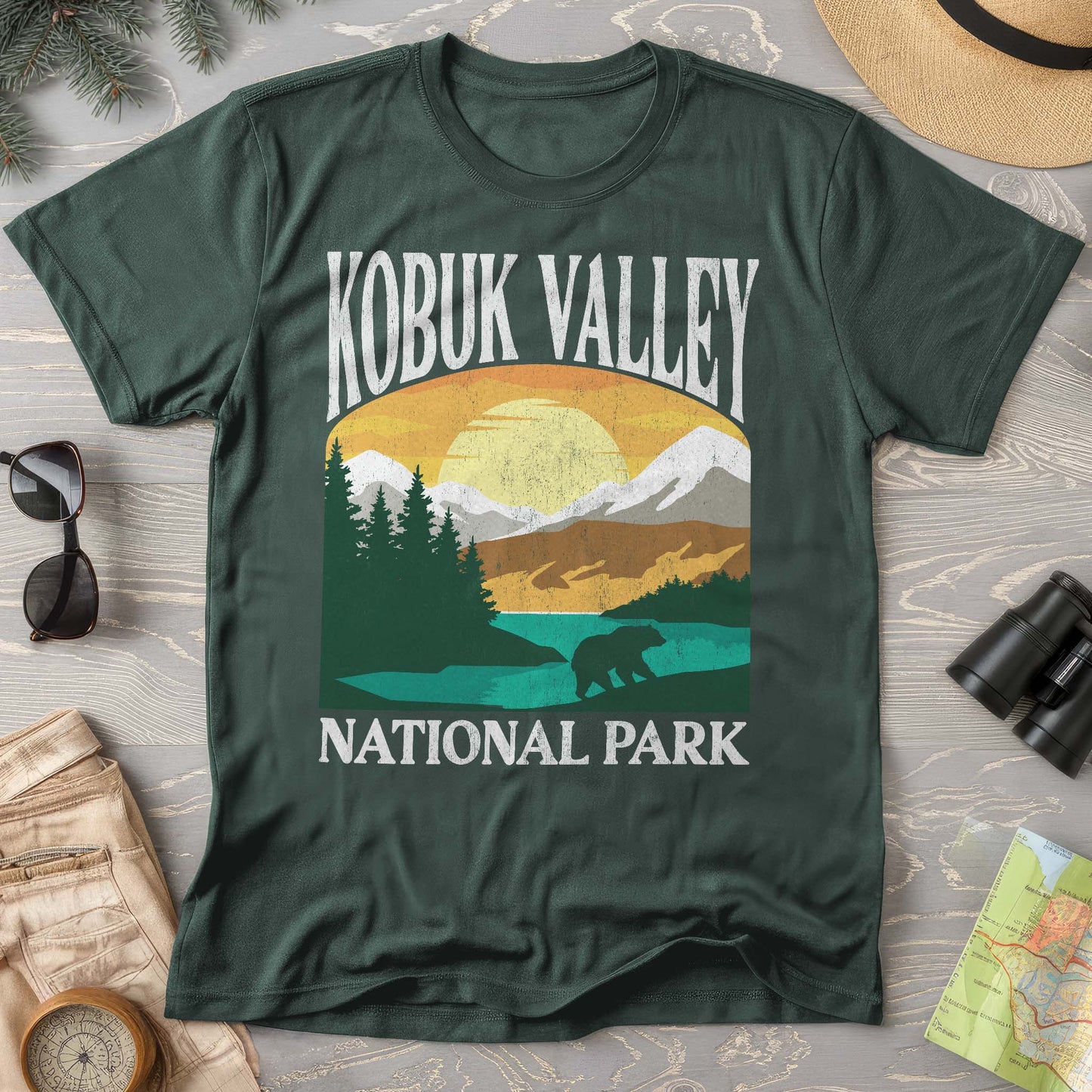 Kobuk Valley National Park "Big and Bold" Comfort Colors T-Shirt