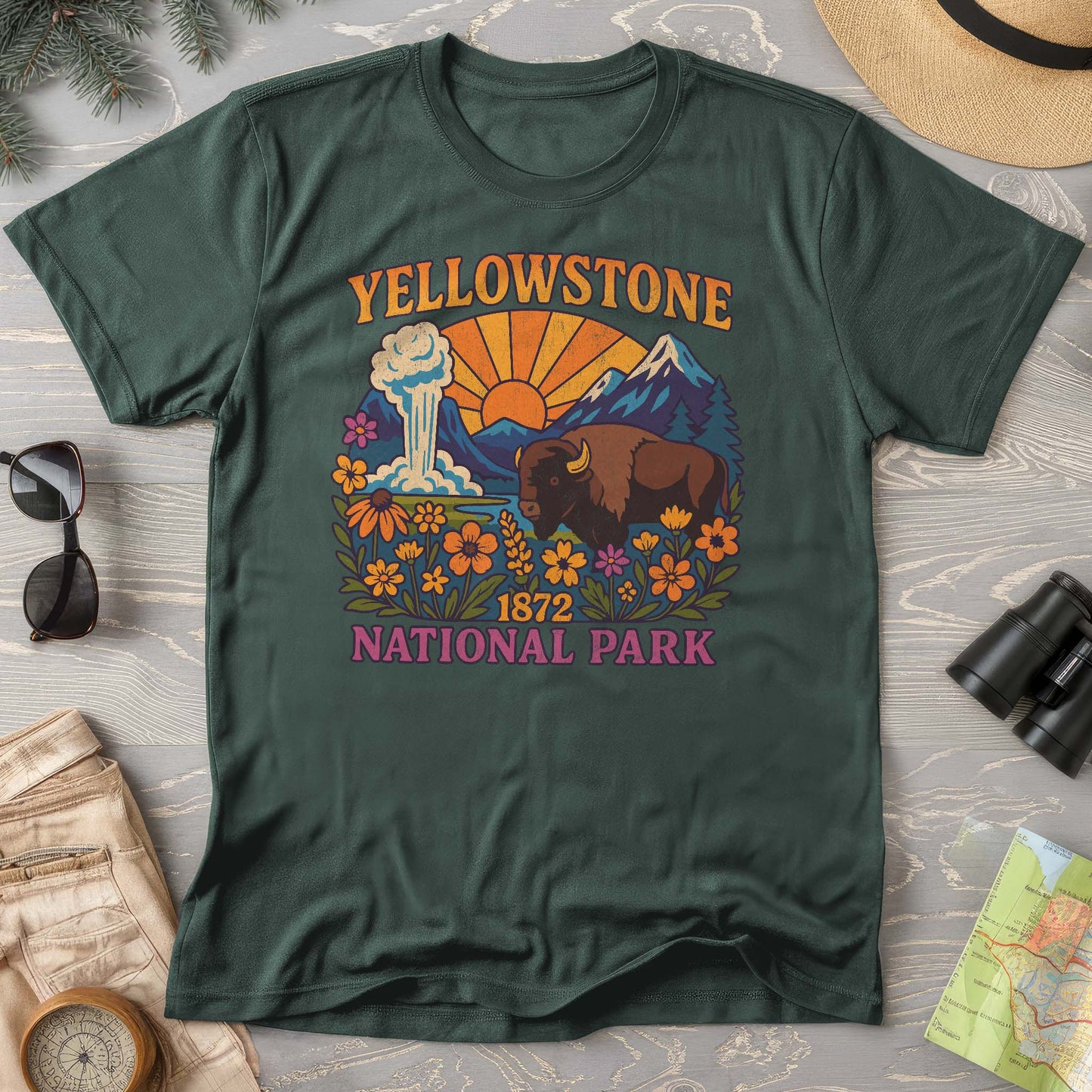 Yellowstone Retro Vibes Comfort Colors T-Shirt
