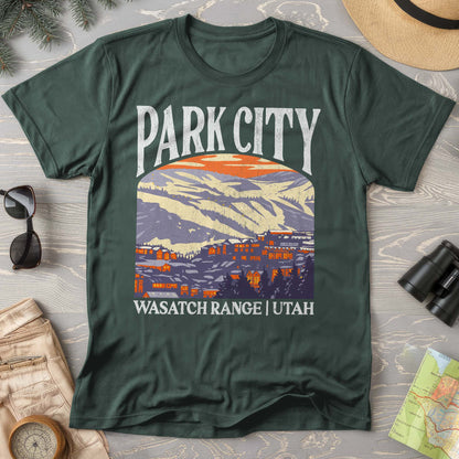 Park City Utah "Big and Bold" Comfort Colors T-Shirt